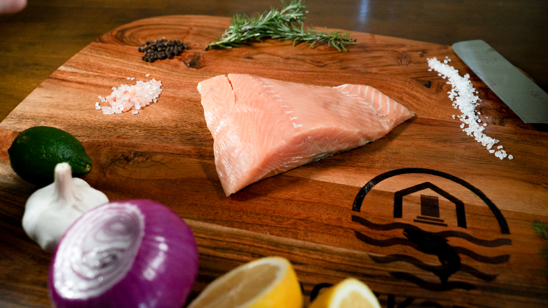 Wild Alaskan king salmon fillet